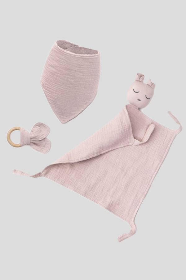 Conjunto bebé 3 peças musselina set41