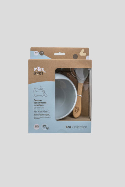 Taça ventosa + colher interbaby silicone - Image 5