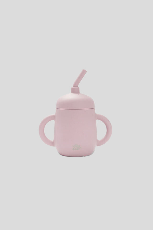 Copo anti gota + palha silicone