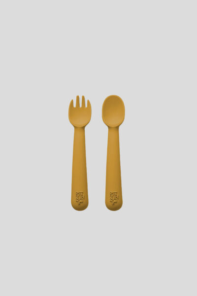 Conjunto colher + garfo silicone - Image 2