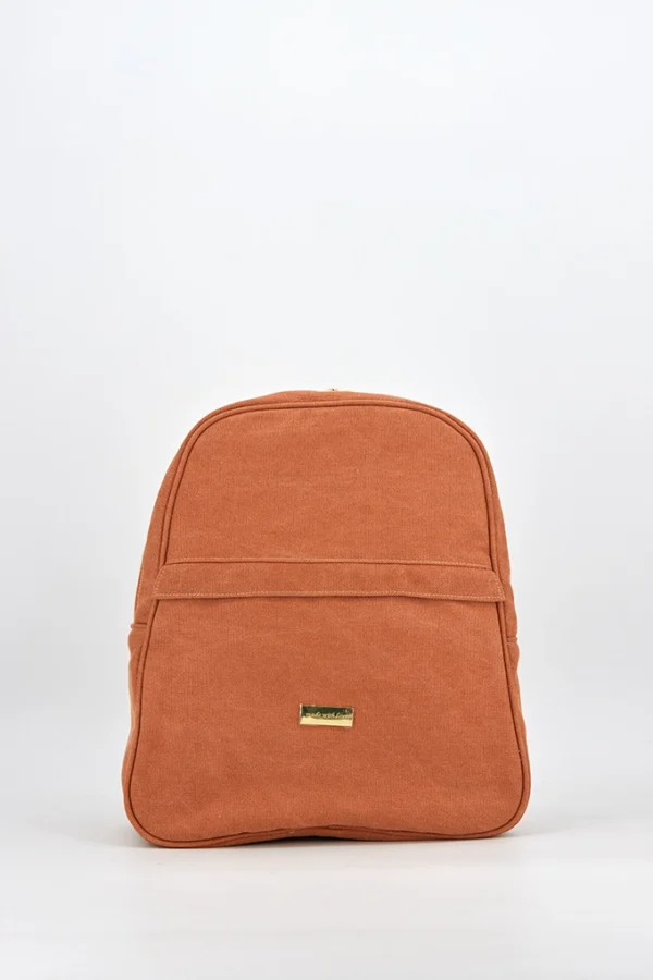 Mochila maternidade tecido made with love