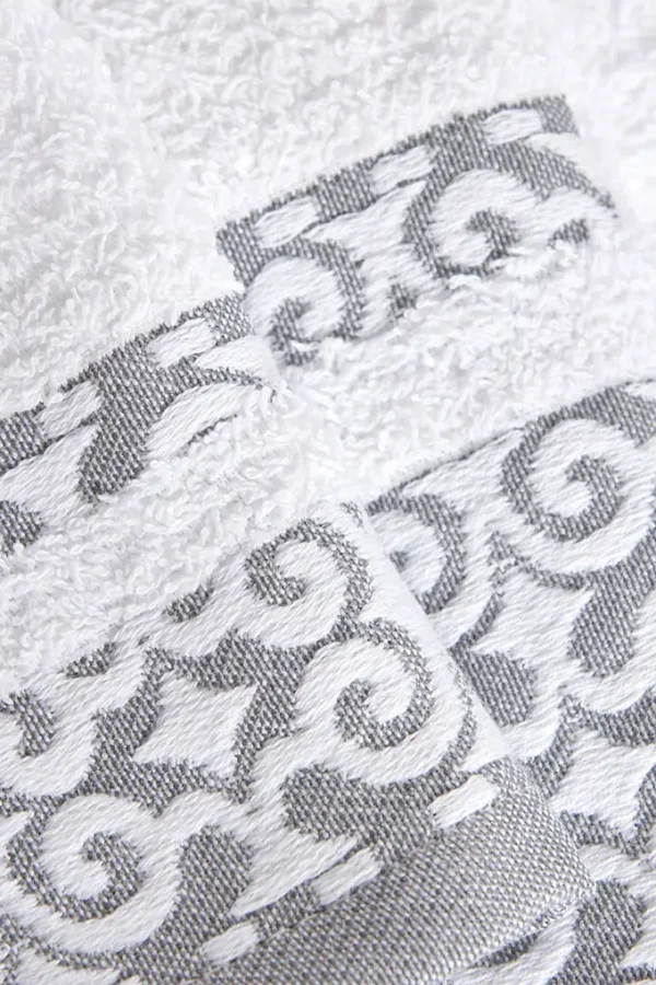 Jogo banho jacquard 6 peças milão