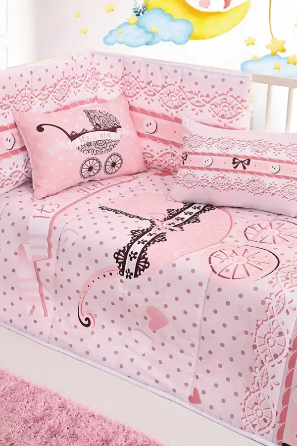 Edredão + resguardo estampado sleepy