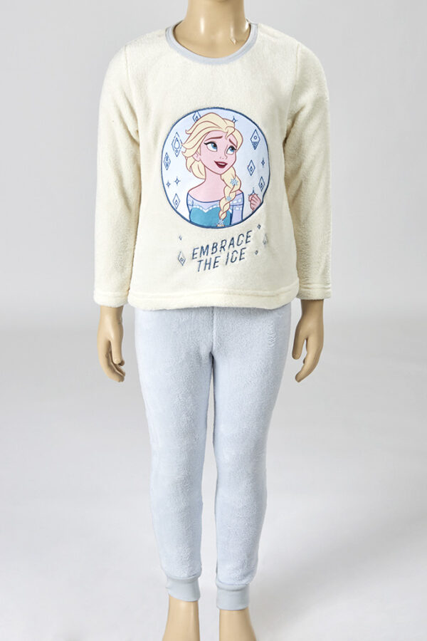 Pijama bordado menina frozen