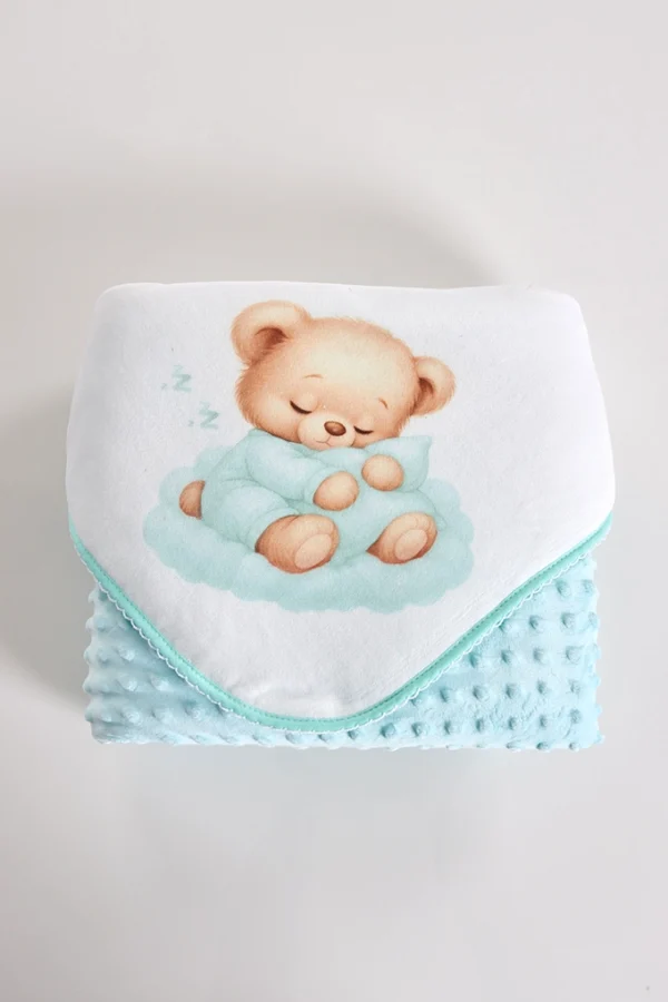 Manta de bebe Topitos estampados