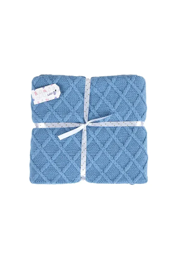 Manta bebé malha geométrico