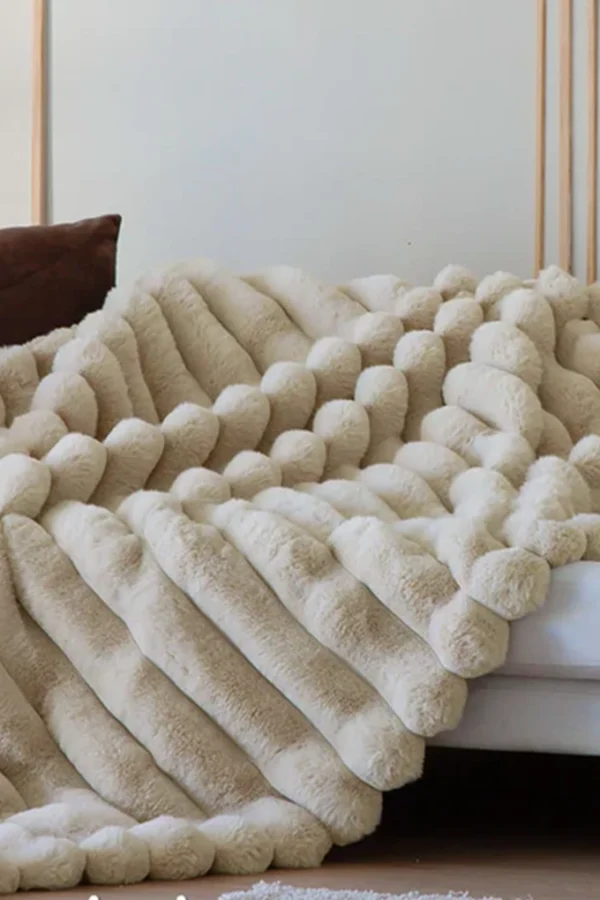 Manta canelada coralina bayron